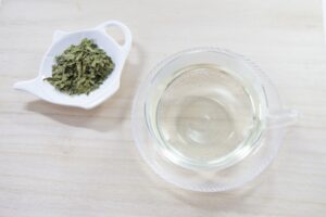緑茶に似た味わいの「マルベリーティー」