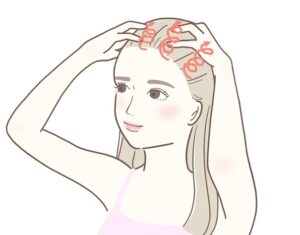 頭皮マッサージ:リフトアップの土台を整える